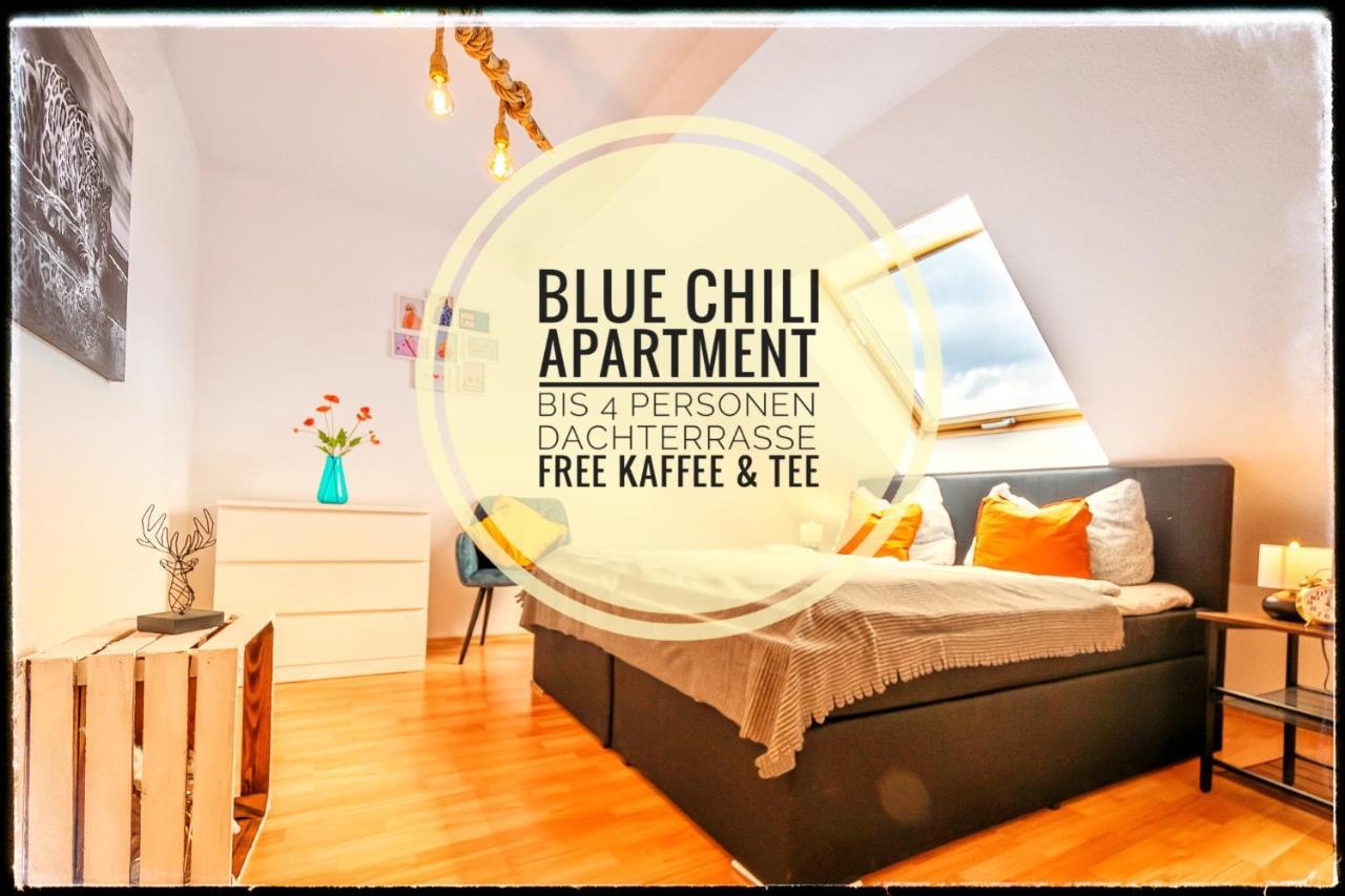 Blue Chili 19 Schoene Dachterasse Zentral Modern Bis 4 Pers Magdebourg Extérieur photo